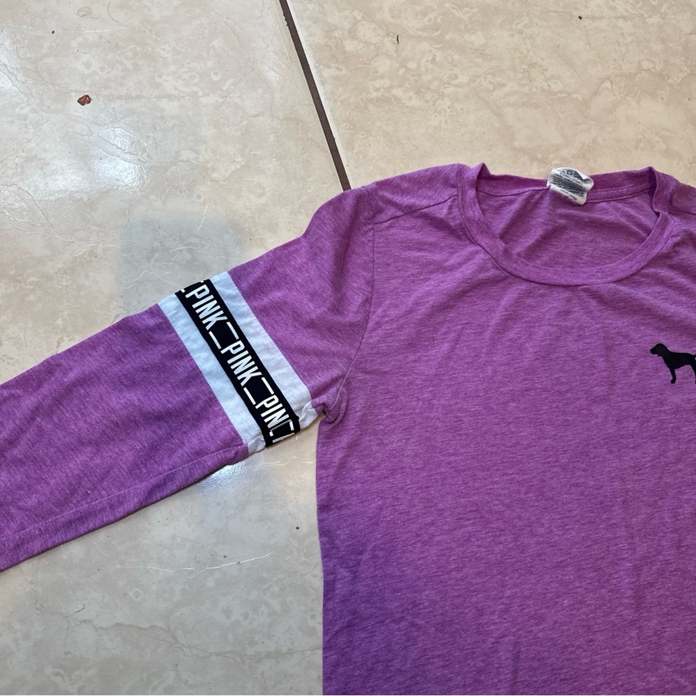 PINK Victoria's Secret Kids Black and Pink Sweatshirts bundle size xs - Picture 10 of 16